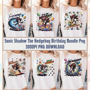 It&#39;s My Birthday Sonic Shadow Birthday Png, Happy Birthday Png, Birthday Party, Birthday Png, Digital Download