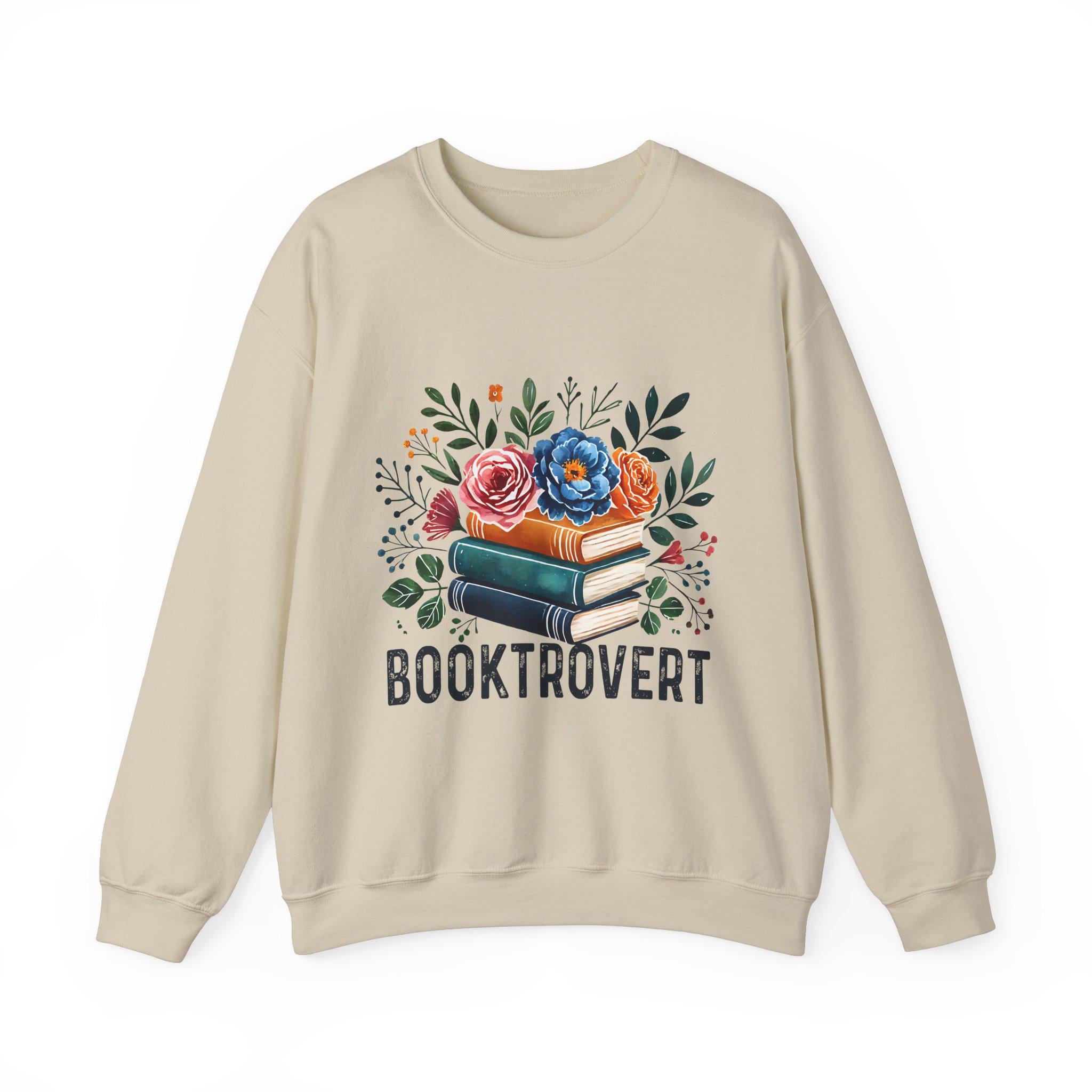 Donna Booktrovert Cat & Book Divertente Carino Bookworm Lettura Maglietta con Collo a V