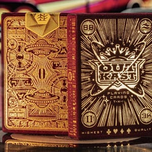 Naipes Outkast / Baraja de cartas premium / Música de los 90 ¡Hola!