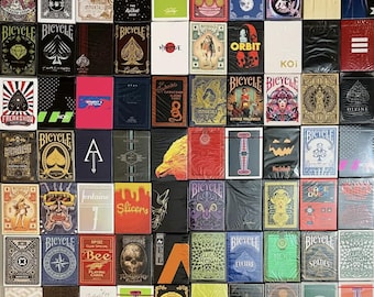 Geheimnisvolles Spielkarten Deck | Überraschungs-Geburtstagsgeschenk in holographischer Überraschungstasche