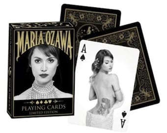 Maria Ozawa Spielkarten Limited Edition Deck | Sammelkarten