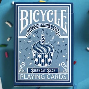 Cartas de Baralho de Bicicleta para Aniversário | Presente de Aniversário Divertido