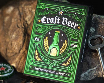 Craft Beer Spielkarten: Poker Deck Geschenk für Bier Liebhaber