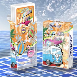 Summer Fun Playing Cards / Mazzo impermeabile / Carte di plastica per il poker