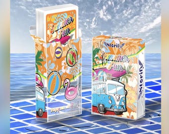 Summer Fun Playing Cards | Waterproof Deck | Plastic Cards for Poker