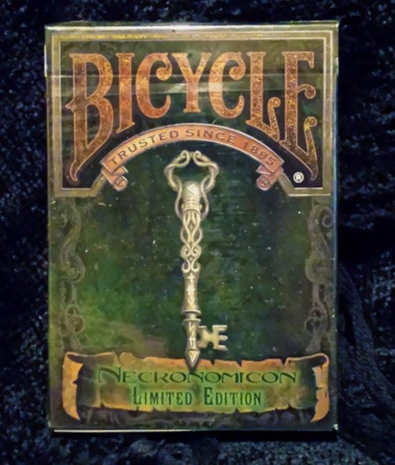 Bicycle Cthulhu Great Old One Playing Cards H P Lovecraft