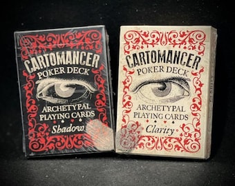 Cartomancer Series - Duality Playing Cards (with Booklet) | Poker Deck | Divination Tool