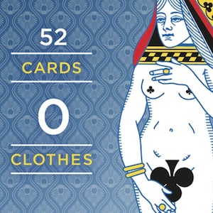 The Undressed Deck | Naked Playing Cards | Bachelorette Party Games