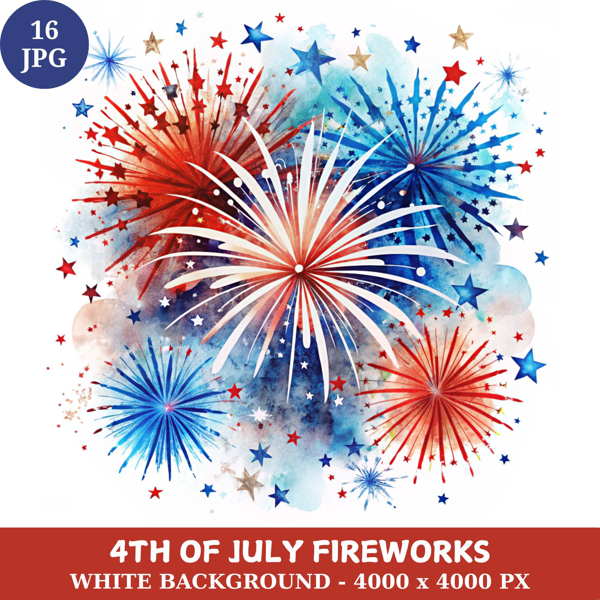 Patriotic Fireworks - Etsy, image size:2000x2000