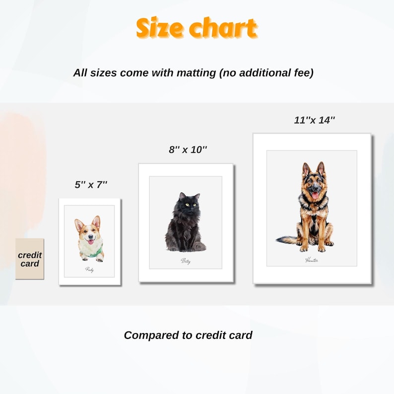 Retrato de mascota en acuarela personalizado, retrato de perro personalizado, retrato dibujado a mano a partir de una foto, regalo personalizado, retrato de mascota pintado a mano, pintura de mascotas imagen 11