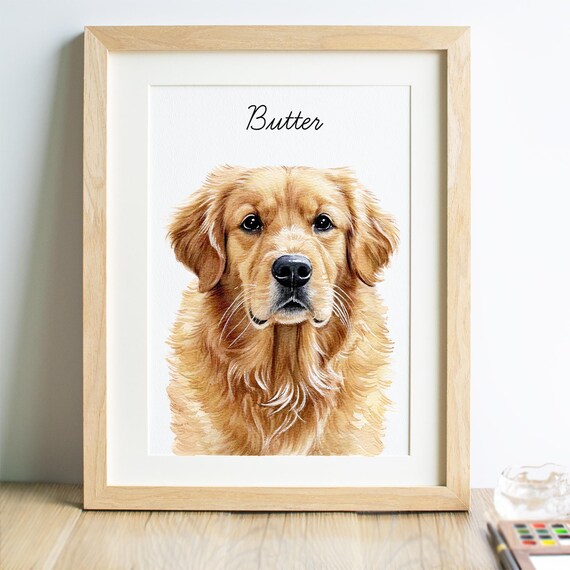 Custom Watercolor Portraits,Dog Painting,Using Pet Photo,Hand Painted from Photo,Custom Pet Portrait,Pet loss gift,Pet Memorial Gift
