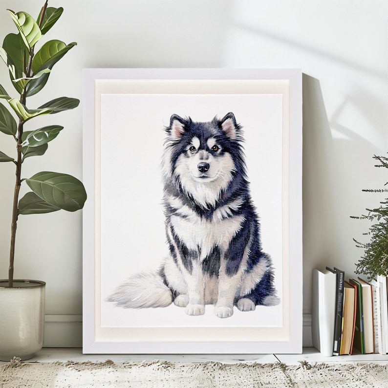 Retrato de mascota en acuarela personalizado, retrato de perro personalizado, retrato dibujado a mano a partir de una foto, regalo personalizado, retrato de mascota pintado a mano, pintura de mascotas imagen 6