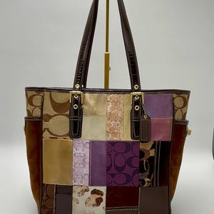 Y2k Coach Patchwork Bag - Etsy