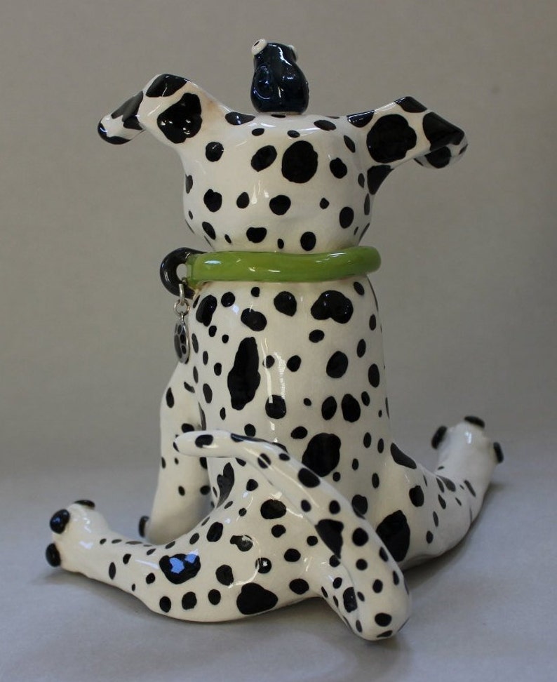 large ceramic dalmatian dog
