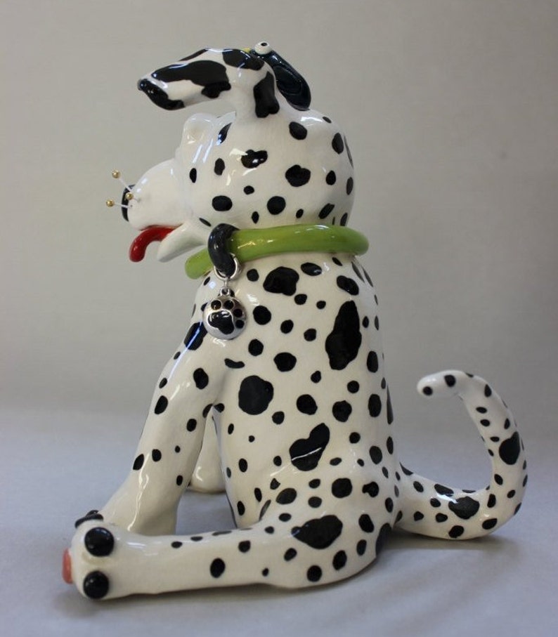 large ceramic dalmatian dog