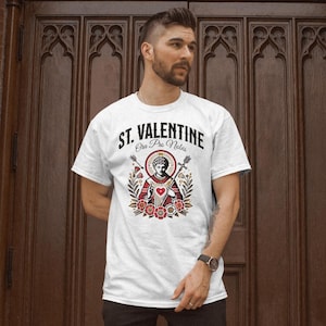 Saint Valentine Shirt l Catholic Valentine l St. Valentine l Traditional Catholic l Catholic Apparel