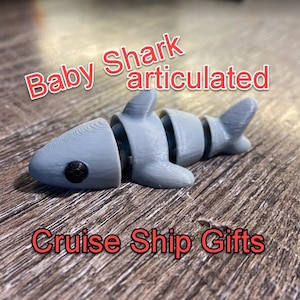 3D Printed Baby Shark: Cruise Ship Hide and Seek Game
