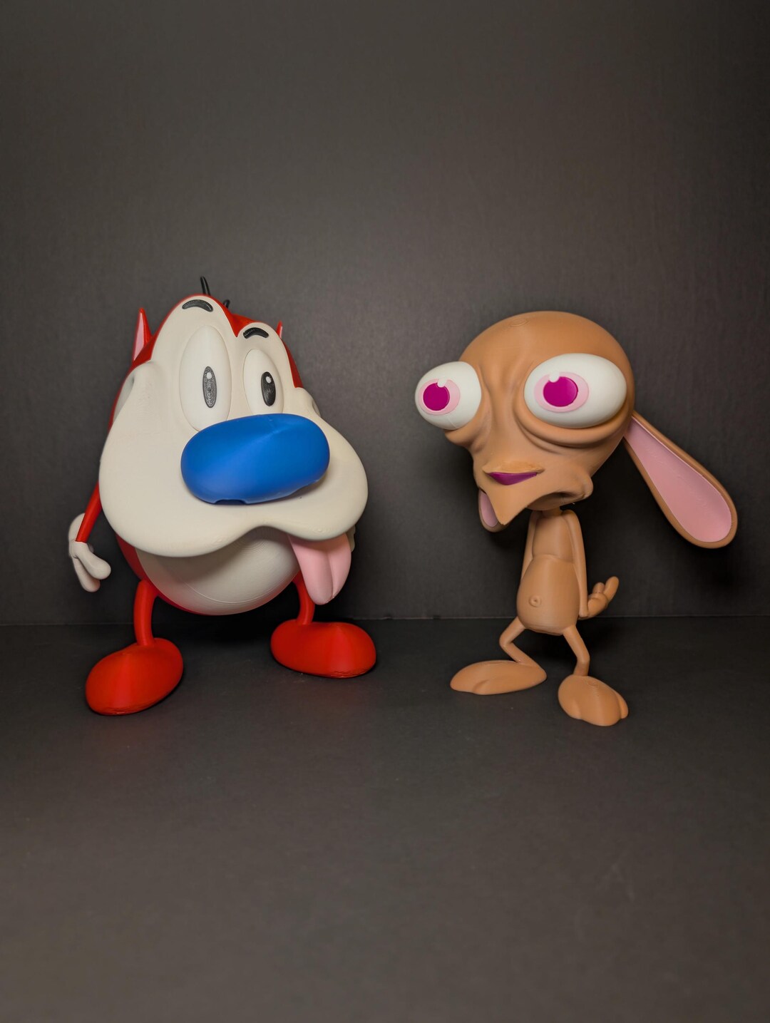 Stimpy Computer Frame Ren & Stimpy Figures – Loud, Weird, and Perfectly Nostalgic! - Etsy