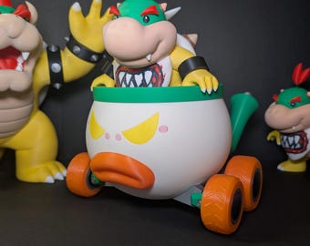 Bowser Jr. Figure – Small, Large, or Clown Kart Bundle