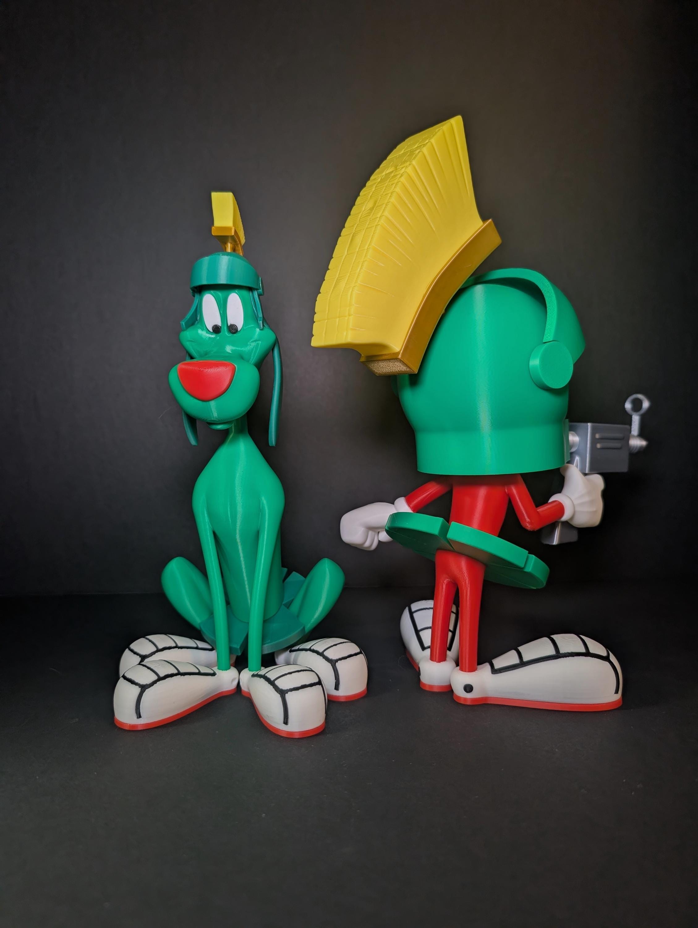Marvin the Martian, K-9 & Duck Dodgers Figures | Looney Tunes