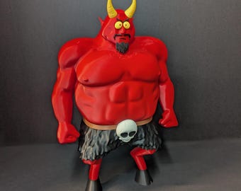 South Park Satan Figure – Red Devil Collectible Statue – Large 12.5” or Small 6.25” Display Model