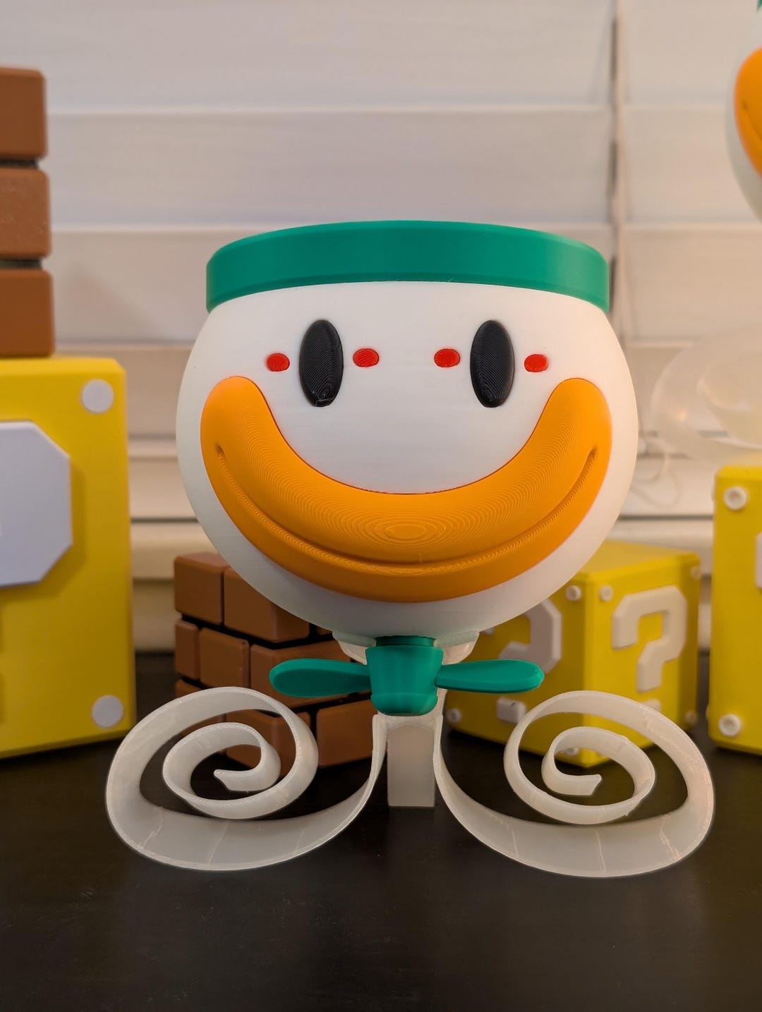 Koopa Clown Car – Retro Desk Stand With Spinning Propeller & Built-in ...