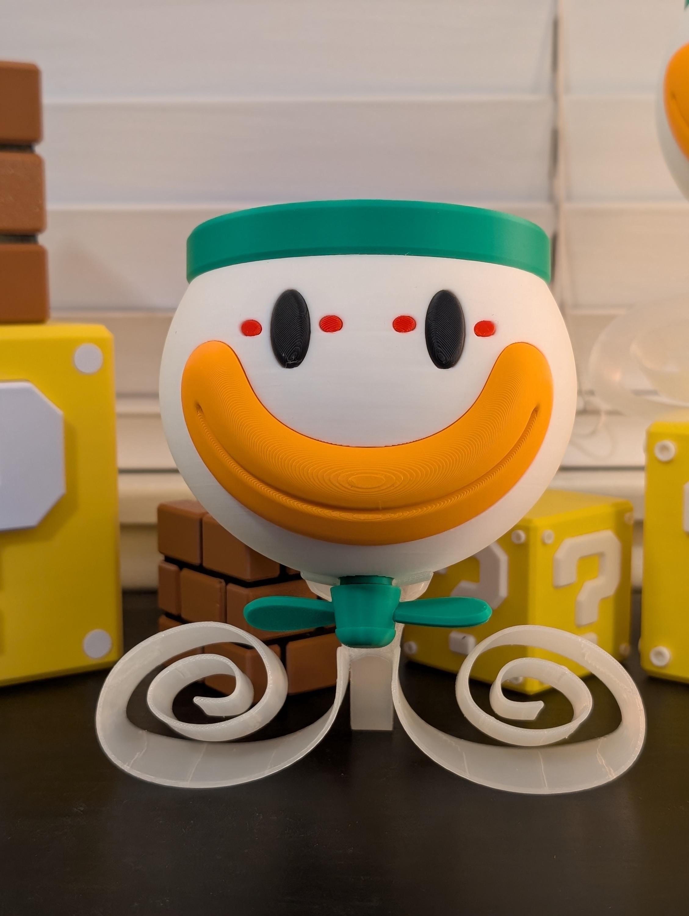 Koopa Clown Car – Retro Desk Stand With Spinning Propeller & Built-in ...