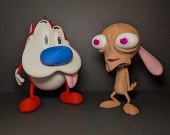 Ren & Stimpy Figures – Loud, Weird, and Perfectly Nostalgic!