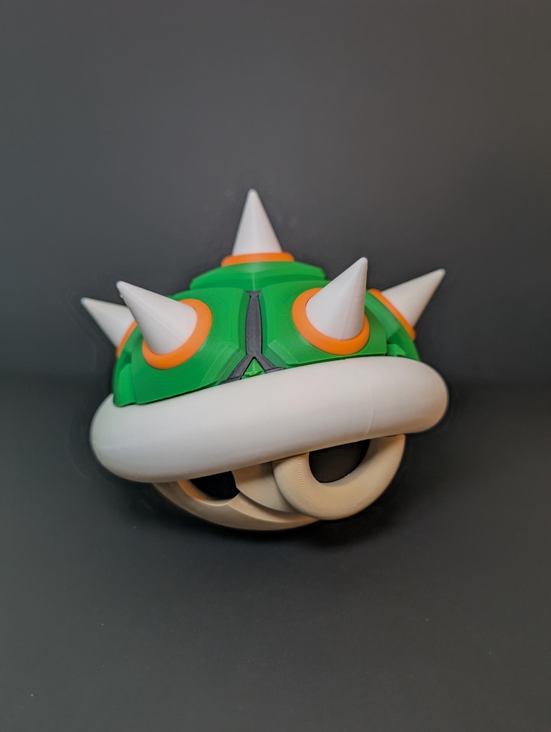 Koopa Shell Display Bowser Display Figure – King of the Koopas Collectible, 10.25” Tall ...