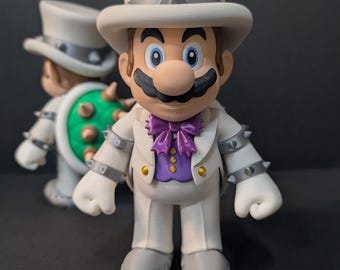 Wedding Hero Mario | Elegant Fusion Collectible | Display Figure for Gamer Fans