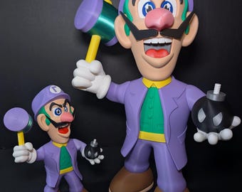 Joker Waluigi Collectible Figure – Mischief Meets Madness