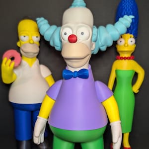 Krusty the Clown Figure | Simpsons Collectible – Standard or Large Size