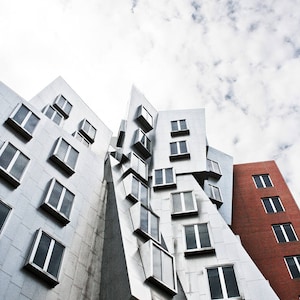 MIT Stata Center Photograph: Frank Gehry Deconstructivist Architecture Print