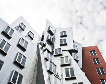 Frank Gehry MIT Stata Center - Boston Massachusetts Photograph - Deconstructivist Architecture - Modern Art Print Home Decor