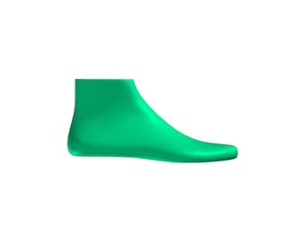 Sneaker Shoe Last for 3D Printed Footwear
