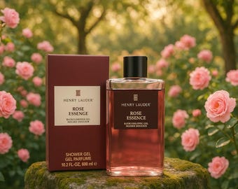 Gel de baño y ducha HENRY LAUDER Rose Essence: lujoso aroma a rosa (300 ml)