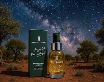 HENRY LAUDER Argan Oil Hair Serum: Repairs, Strengthens, Nourishes (50 ml)