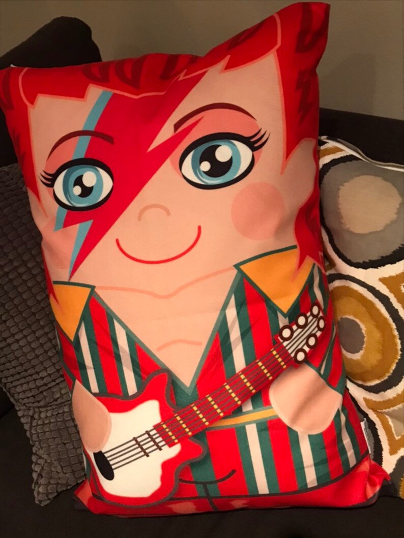 Ziggy Stardust 'Hero Hugger' Pillowcase Toy Custom Etsy