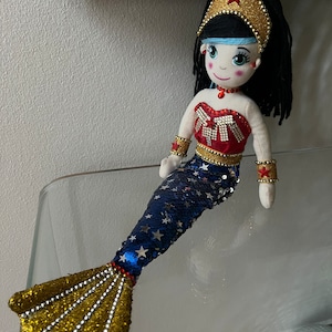 Mermaid plush best sale doll australia