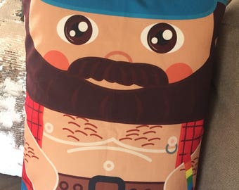 Ben the Bear &#39;Hero Hugger&#39; Decorative Pillowcase Custom Design LGBT Gay Interest