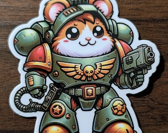 Warhamster 40k Sticker