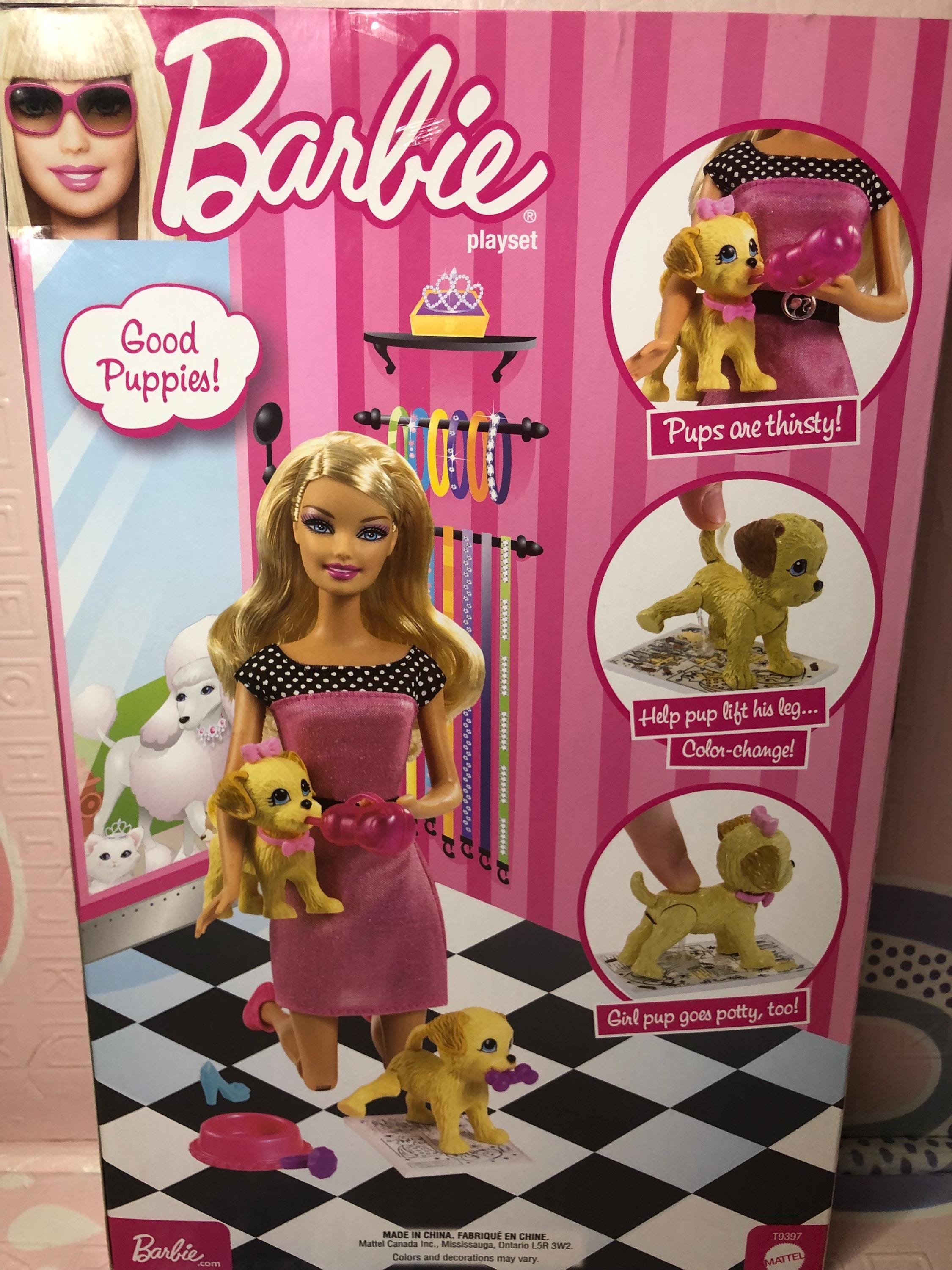 Barbie With Potty Training Pups and Accessories. - Etsy