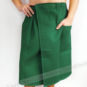 Serviette de sauna en coton, serviette de spa de luxe, serviette de bain pour homme, écharpe de spa en coton XS-6XL, kilt de sauna, serviette de douche de spa, sauna de plage