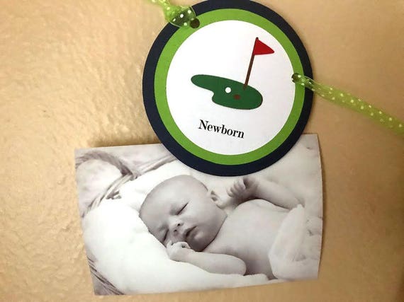 Golf Party Photo Banner, Golf 1st Year Photo Banner, Golf Photo Banner, Golf 1st Birthday Banner, Golf Banner, Golf Picture Banner, Green Il_570xn