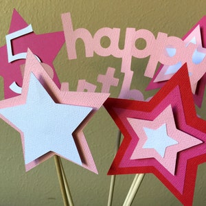 Star Party Thank You Tags, Personalized American Birthday Favor Tags, Girl Doll Party Goodie Bag Tags image 10