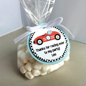 Race Car Party Banner, Two Fast Birthday Decoration, Vintage Racing Fast One Sign, Need Four Speed image 9