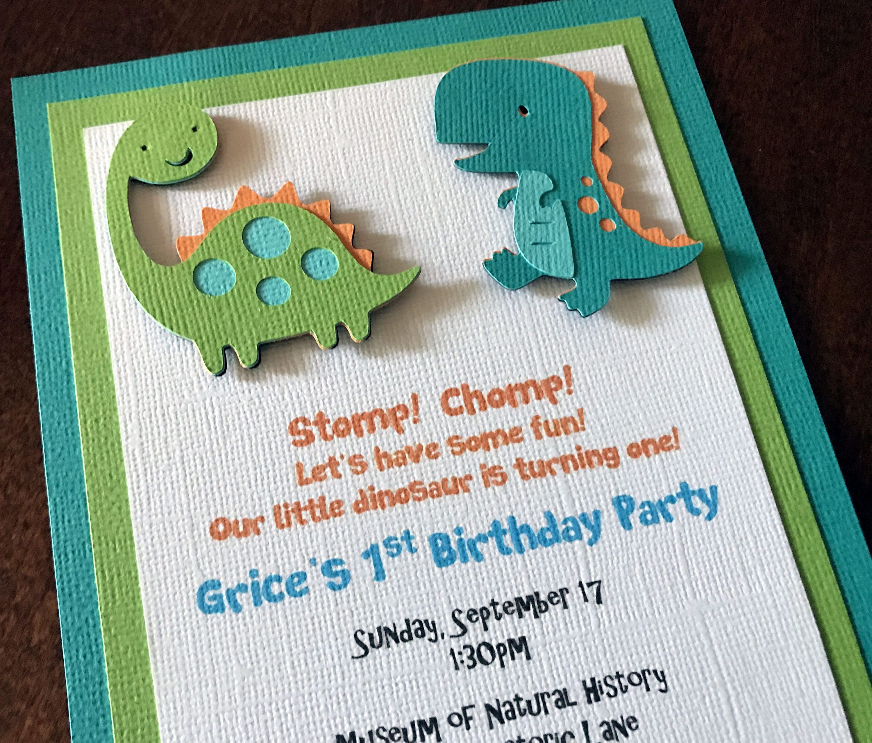 Invitaciones Personalizadas De Dinosaurio Para Cumpleaños Infantiles – The Lux Prints – ¡Crea La Fiesta Perfecta!