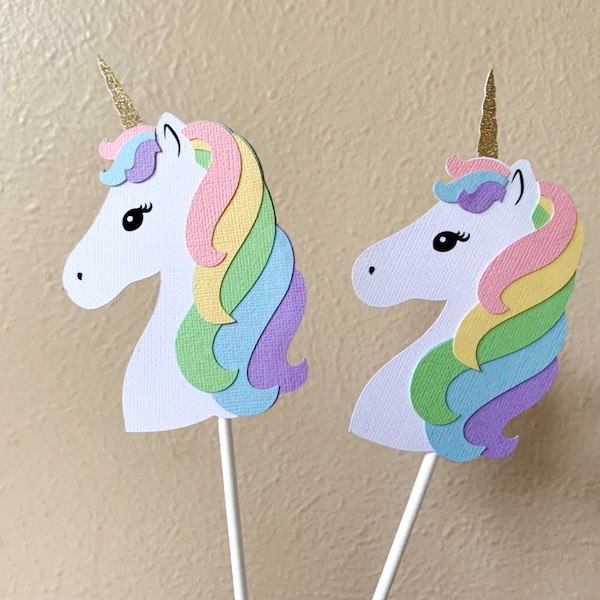 Unicorn Centerpiece - Etsy