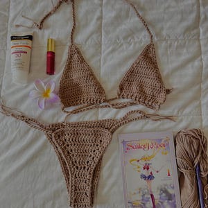 Crochet bikini - 100% cotton