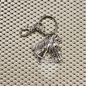 Horse Keychain, Custom, Purse Chain Accessory, Handbag Charm, Backpack Keychain, Gift for Him